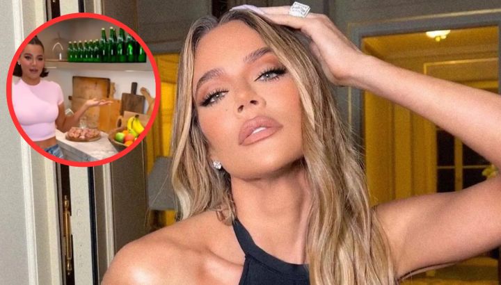 Khloé Kardashian sorprendió a sus seguidores al revelar un espacio de su casa nunca visto
