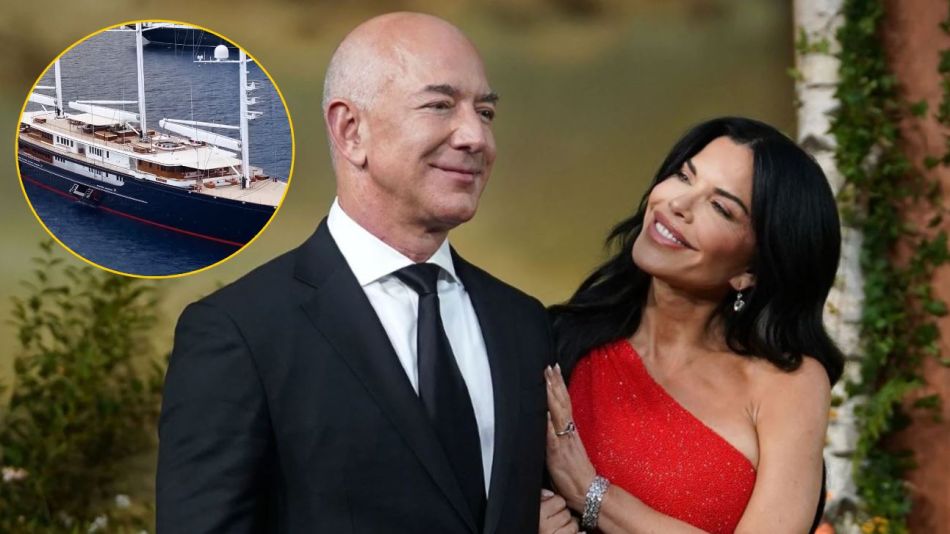 Jeff Bezos y Lauren Sánchez