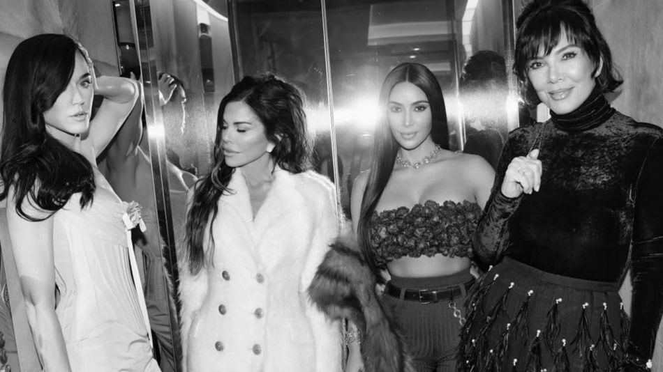 Katy Perry, Lauren Sánchez, Kim Kardashian y Kris Jenner