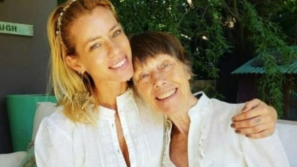 Nicole Neumann y su abuela Petra