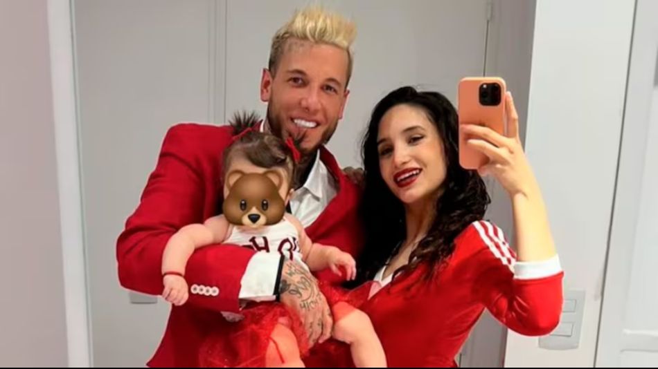 Venezia, Alex Caniggia y Melody Luz