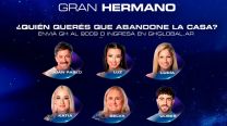 Los nominados para la gala de eliminación de Gran Hermano del lunes 19 de mayo