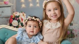 Pilar (5 años) y Delfina (1 año) Hecker