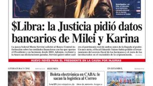 La tapa del Diario PERFIL del sábado 17 de mayo de 2025