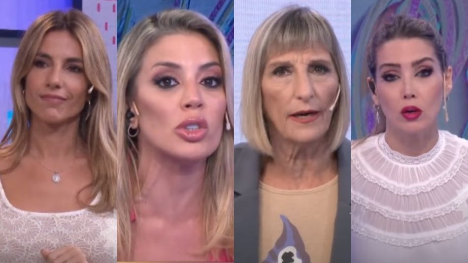 María Belén Ludueña, Virginia Gallardo, Liliana Franco y Amalia Guiñazú