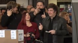 Javier Milei votó en la UTN