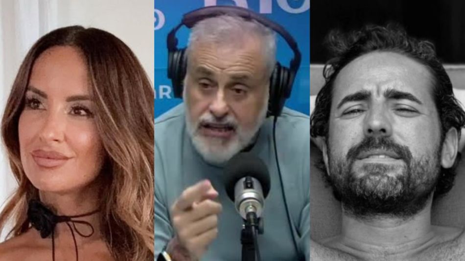 Lourdes Sánchez, Jorge Rial y Ramón Vegas