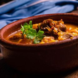 Menú para el 25 de mayo.