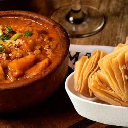 Menú para el 25 de mayo.