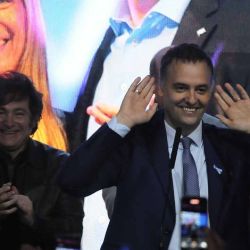 18052025 Elecciones CABA Búnker del LLA. | Foto:Sergio Piemonte
