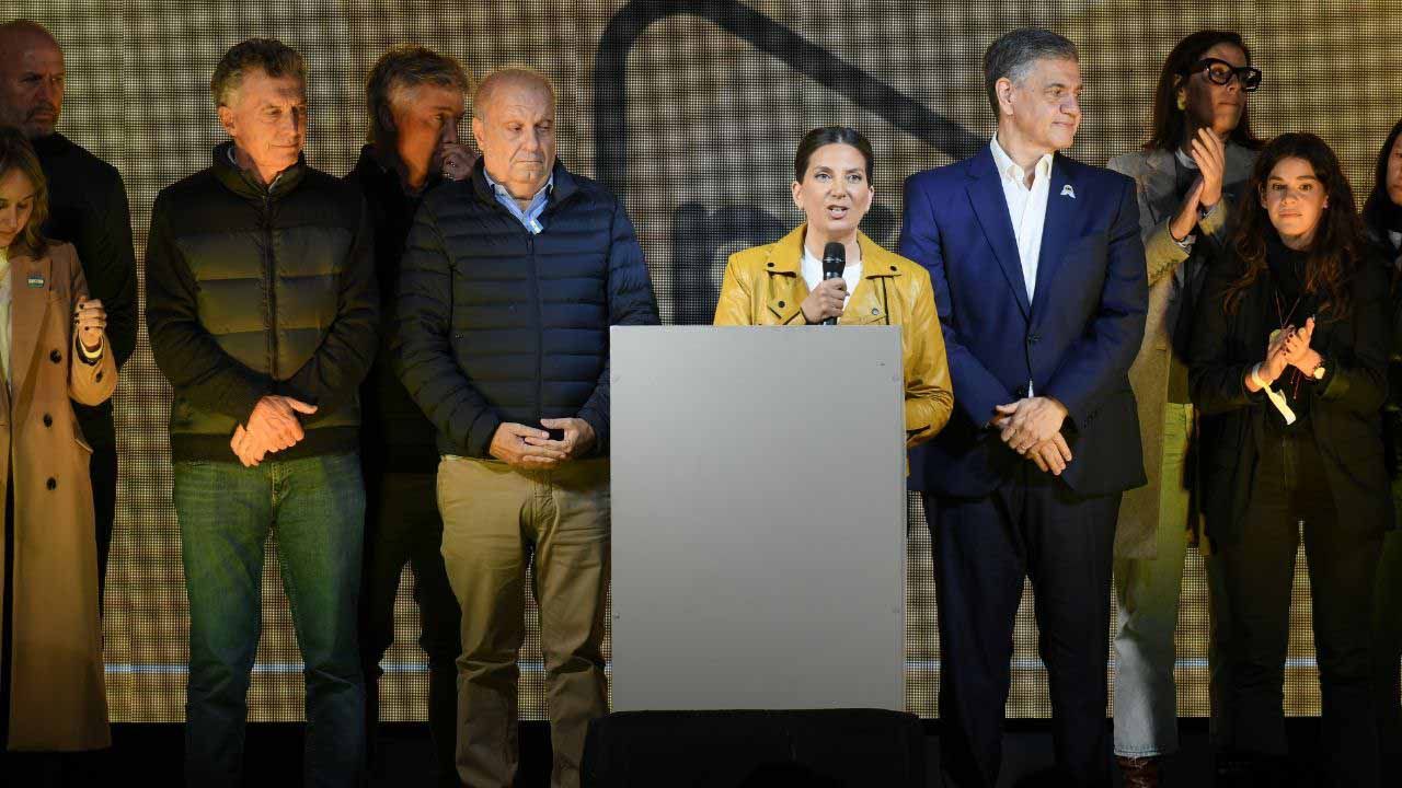 18052025 elecciones CABA. Búnker de Lopennato del PRO. | Foto:Nestor Grassi