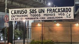 Pasacalle contra Caruso Lombardi