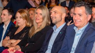 Veronica Sikora junto a Franco Mogetta