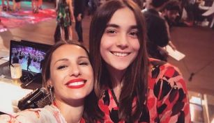 Pampita y su sobrina