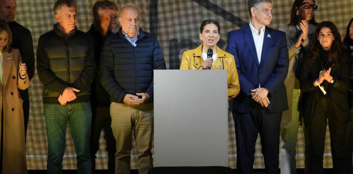 18052025 elecciones CABA. Búnker de Lopennato del PRO.
