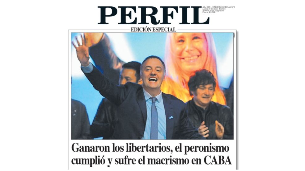 Tapa Edición Especial PERFIL elecciones legislativas 20250518