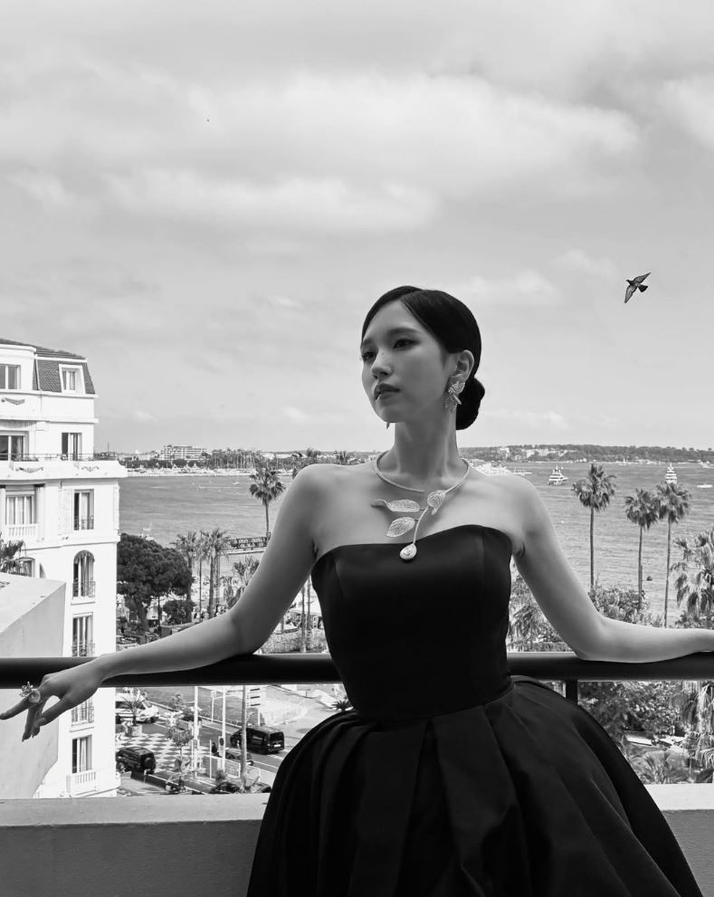 Mina en el Festival de Cannes por Boucheron