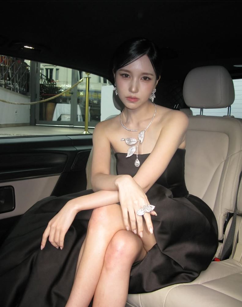 Mina en el Festival de Cannes por Boucheron