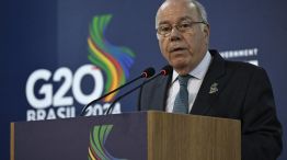 El canciller Brasil, Mauro Vieira