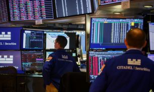 Traders At The New York Stock Exchange As Stocks Bounce From Lows