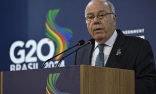 El canciller Brasil, Mauro Vieira