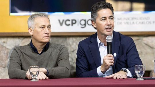 Esteban Avilés junto a Manuel Calvo