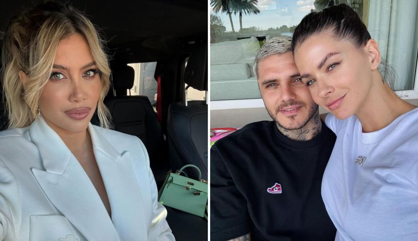 Wanda Nara, Mauro Icardi y la China Suárez 