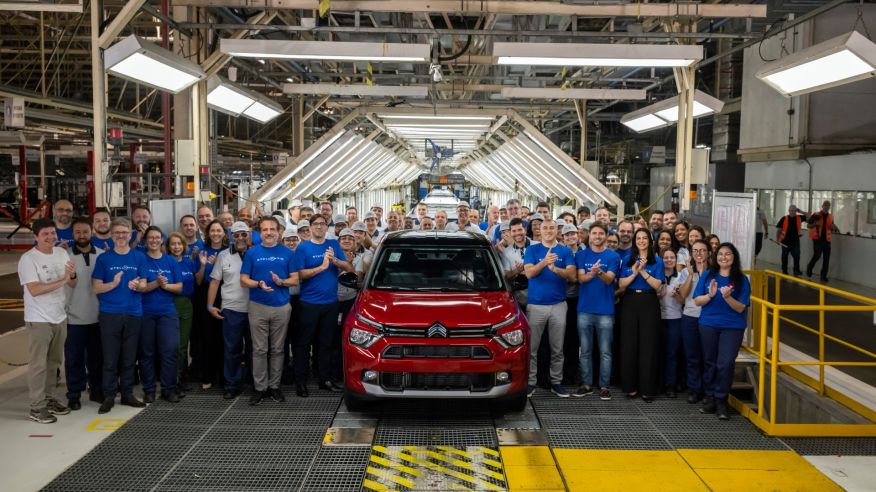 Citroën alcanzó récord de autos fabricados y anunció millonaria inversión