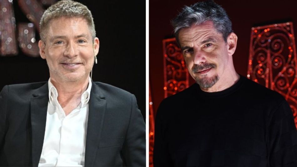 Fabián Mazzei y Adrián Suar
