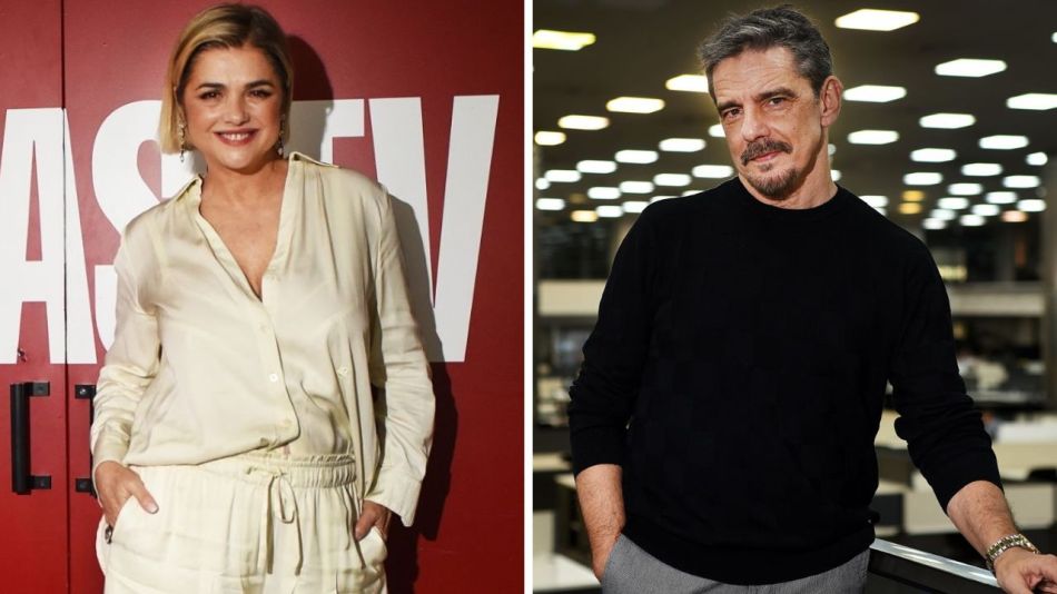 Fabián Mazzei y Araceli González