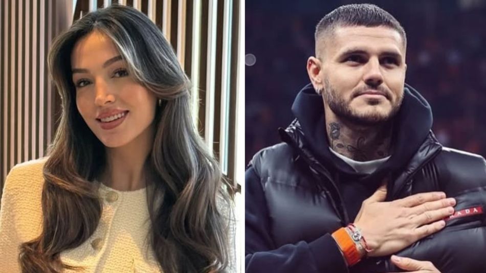 Özge Atalay y Mauro Icardi