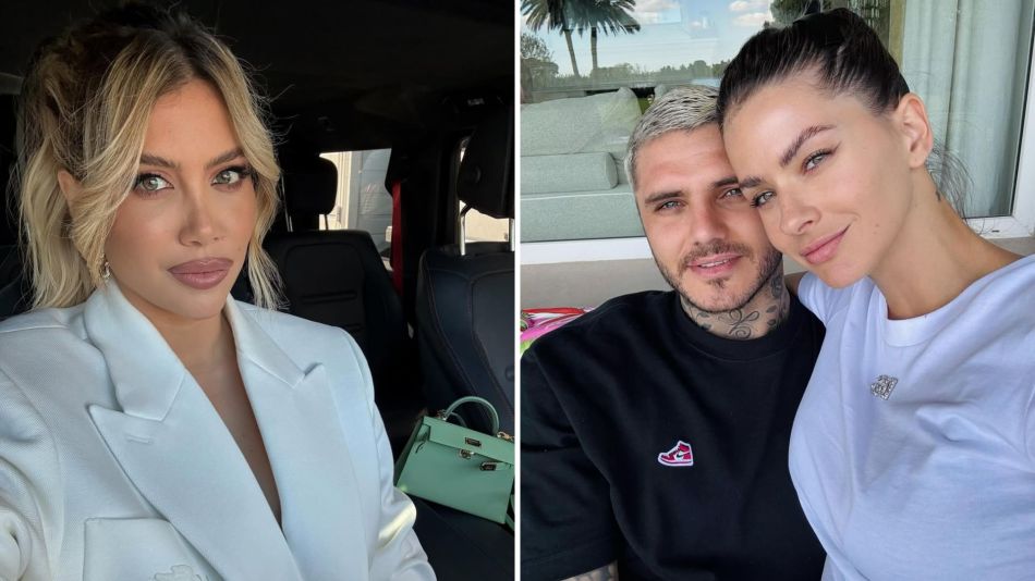 Wanda Nara, Mauro Icardi y la China Suárez 