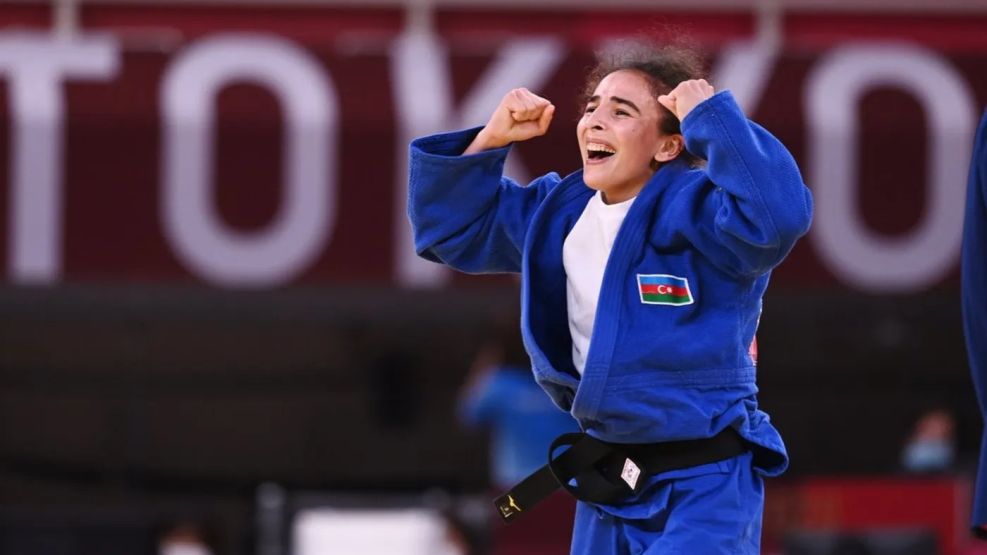 Shahana Hajiyeva había ganado el oro en judo en Tokio 2020.   