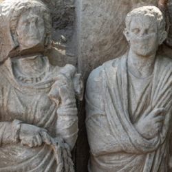 Las estatuas se encuentran en perfecto estado de conservación.