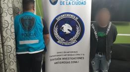 El narco peruano detenido.