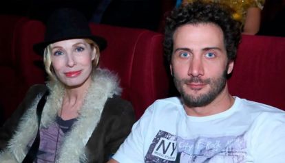 Gloria Carrá y Luciano Cáceres