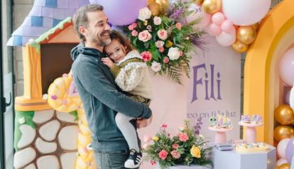 Pedro Alfonso y su hija Filipa