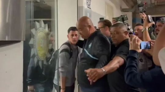 Detuvieron a Cristian Pavón: lo acusan de escupir y golpear a un policía