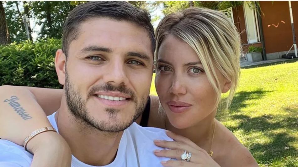 Mauro Icardi y Wanda Nara
