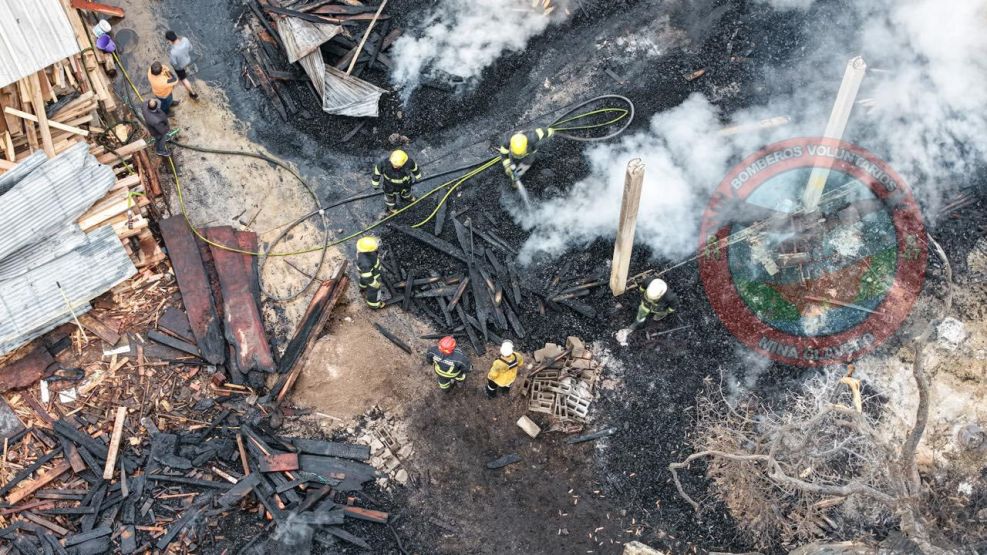 Incendio en Cura Brochero