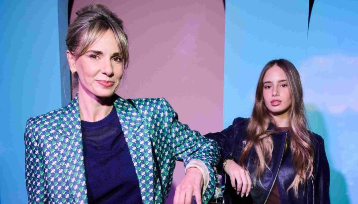 Julieta Cardinali y su hija, Charo Calamaro, brillaron con sus looks eclécticos en el nuevo desfile de Jazmín Chebar