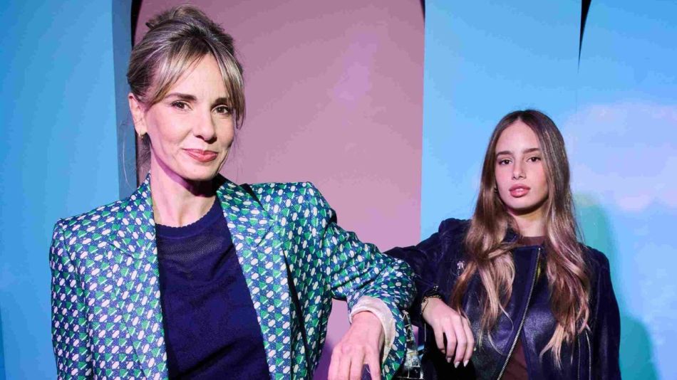 Julieta Cardinali y Charo López en la presentación de la nueva colección de Jazmín Chebar