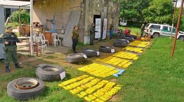 Tras un mes de seguimientos secretos y pesquisas, descubrieron 425 kilos de cocaína.