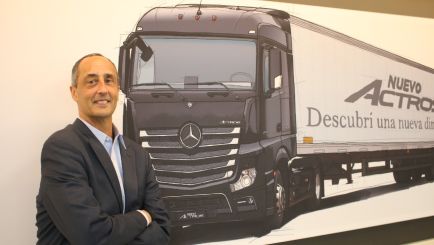 Raúl Barcesat, CEO de Mercedez-Benz camiones y buses