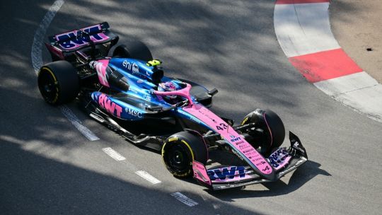 Franco Colapinto en las prácticas libres del Gran Premio de Mónaco