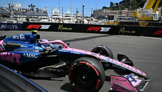 Colapinto en el Gran Premio de Mónaco
