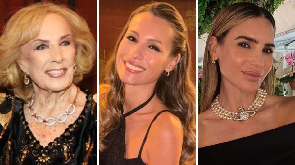Mirtha Legrand, Pampita, María Vázquez