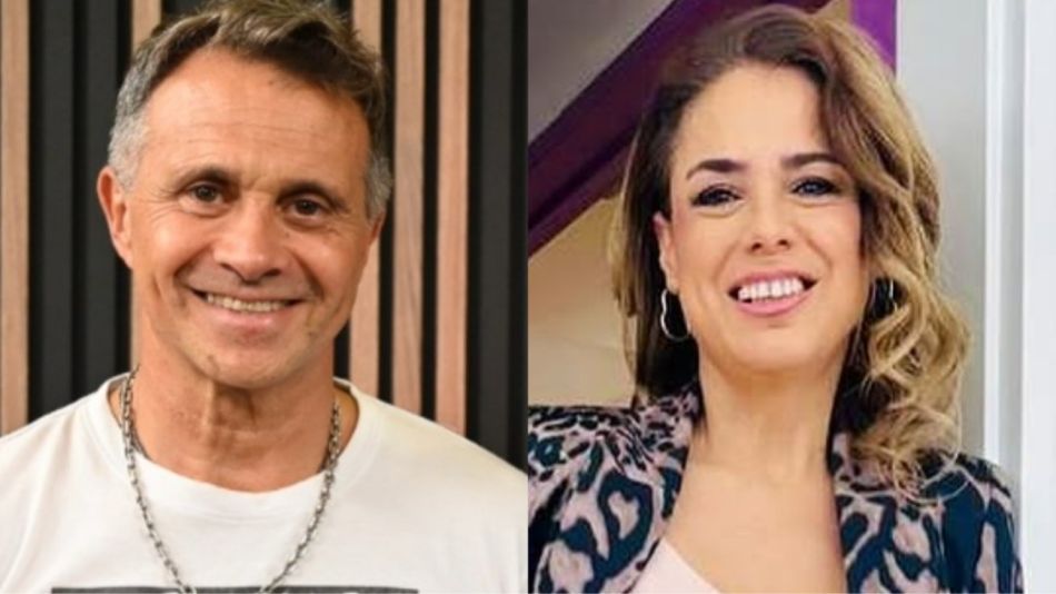 Sergio Lapegüe y Marina Calabró