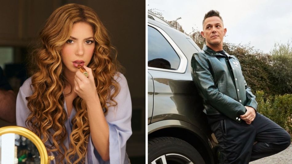 Shakira y Alejandro Sanz 