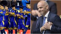 Gianni Infantino y Boca